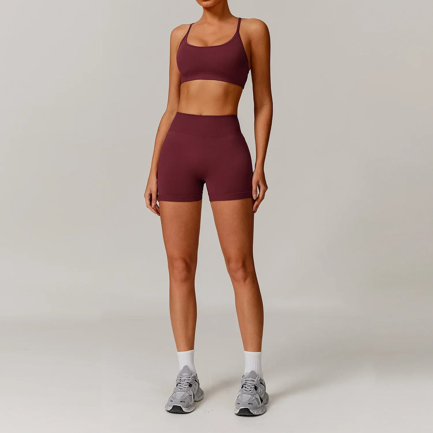 2/3PCS Yoga Seamless Set Sexy Gym Clothes Sportswear Yoga Suits For Women's Tracksuit Fitness Set Tracksuits Sports Yoga Bra Gym