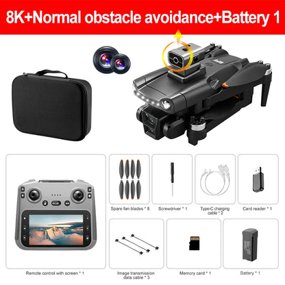 Xiaomi Mijia V198MAX Drone 8K Profesional FPV Brushless Laser obstacle avoidance Aerial Optical Foldable Quadcopter Mini 4K Dron