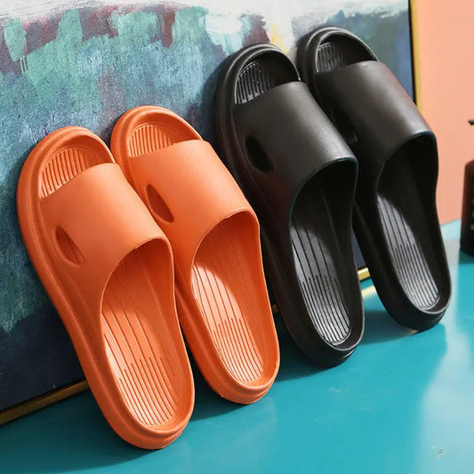 Non-Slip EVA Slides – Lightweight Open Toe Quick-Dry Slippers