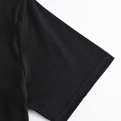 Close-up of a black fabric texture on a white background
