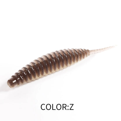 2021 Supercontinent worm bait soft bait Tanta 49mm 65mm fishing lures Pesca carp fishing bass lure Isca artificial PVA
