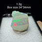 Natural Ethiopia Opal Gem Mineral Specimen Box