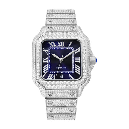 VVS Moissanite Iced Out Automatic Watch for Men