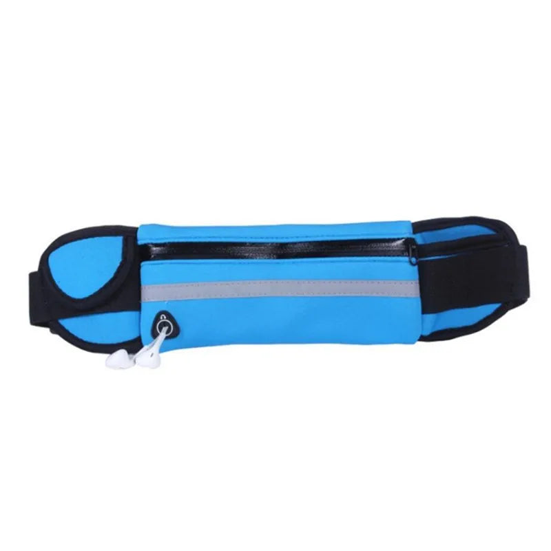 Laufende Gürteltasche Herren Damen Marathon Radfahren Multifunktionstasche mit Wasserflasche Wasserdichte Handytasche Unisex Hüfttasche