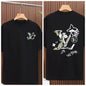 American Casual Printed Sweatshirt with Round Neck, New Autumn and Winter Style, Loose and Versatile Long-sleeved Top