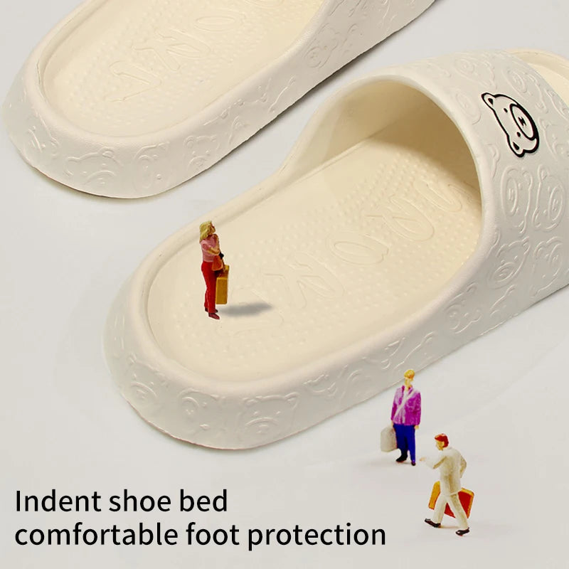 Non-slip Slippers Female Outer Wear Bathroom Bathroom Indoor Home Sandals Female