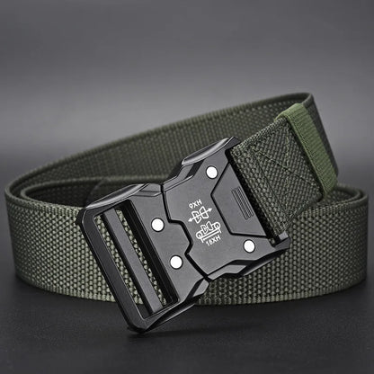 Taktischer Gürtel – Langlebige Automatische Schnalle, Perfekt für Outdoor-Abenteuer, Unisex Accessoires für Herren und Damen
