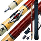 Premium Canadian Hard Maple Pool Cue 13mm Tip Steel Quick Connect Ideal for Nine Ball and Carom Billiards Pool Skill Training