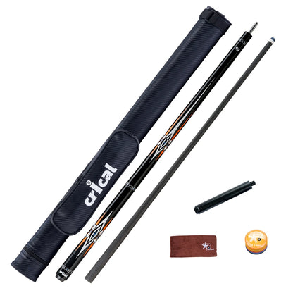 Crical Carbon Fiber Pool Cue Stick Carbon fiber Billiard Cue Stick Kit  low deflection 3/8*8 joint with billar Cases