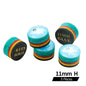 KONLLEN Cue Tips Rainbow Tips 11/14mm Multilayer Cuetips Snooker Hardness S/SS/SX/M/MH/H Pig Skin CRICAL Cue Tip Accessories