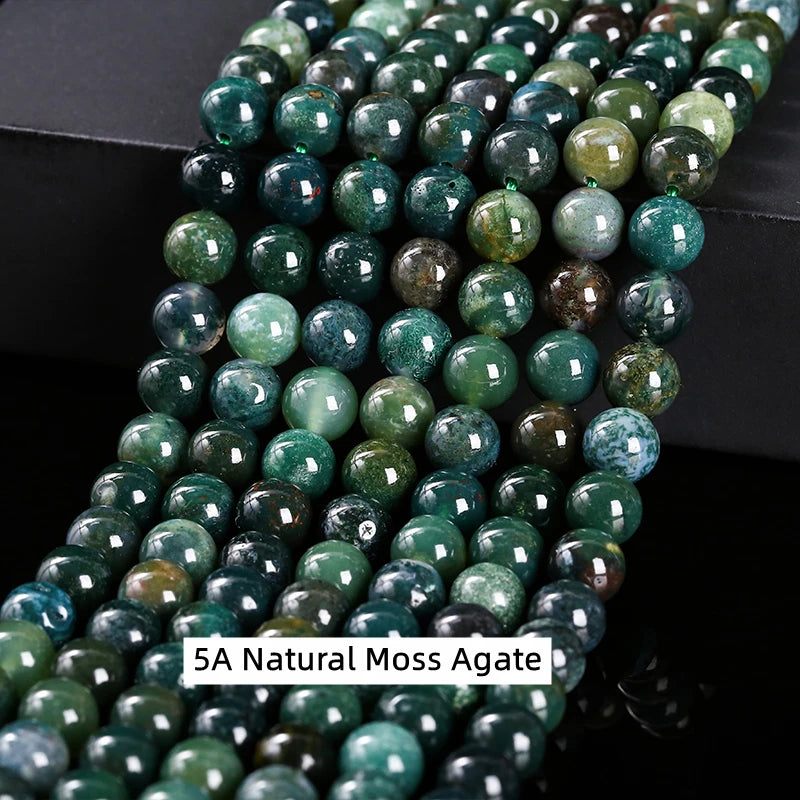 Natural Stone Golden Obsidian Bead Irisation Round Loose Spacer 4 6 8 10 12mm For Jewelry Making