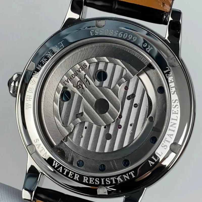 Sky Dome Series Mechanical Watch 42mm Center Flywheel Automatic Sapphire Watches