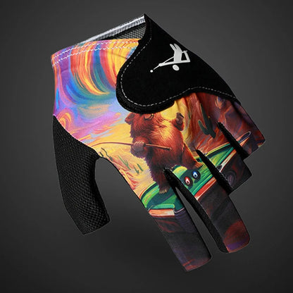 Left Hand Billiards Glove – Non-Slip Half Finger Glove