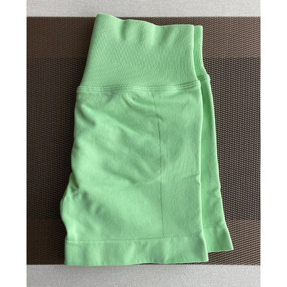 Women's Shark Bite Yoga Shorts | Gym Running Cycling Bike Leggings