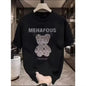 2025 Fashion Summer New Hot Trendy Brand Heavy Cotton T-shirt Unisex Summer Printing Casual Round Neck High-end Top Handsome