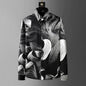 Men's Luxury Print Long Sleeve Casual Shirt