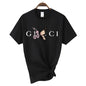 High Quality Women's T Shirt Letter Printed Daily Blouse Tops Summer Classic Style Short Sleeve Female Harajuku Y2K Tee