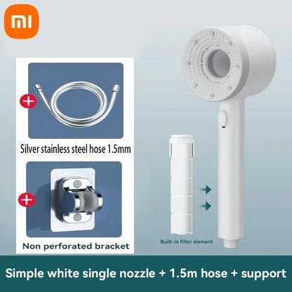 Xiaomi 5 Modes Shower Head High Pressure Showerhead Filter Rainfall Faucet Tap Bathroom Bath Home New Mijia Bathroom Accessories