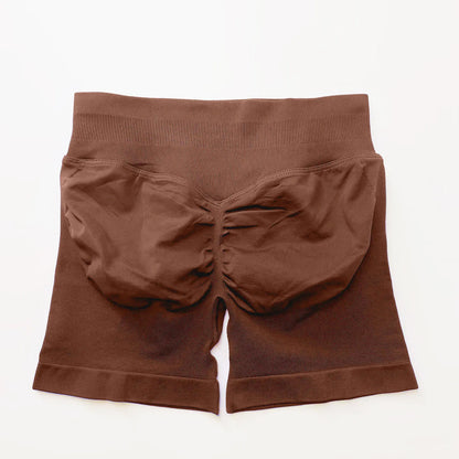 Women's 4.5" Biker Shorts | Scrunch Butt Seamless Yoga Gym Leggings