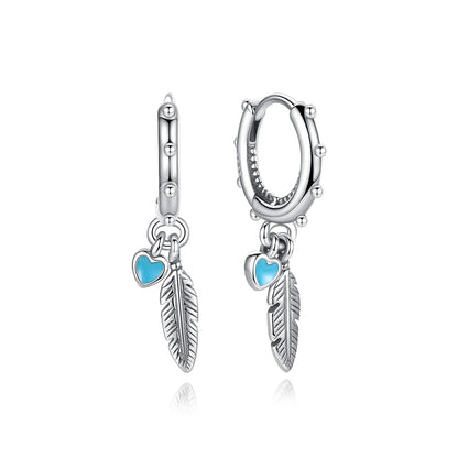 Original 925 Sterling Silber Ohrringe 2025 Stecker Creolen Kristall Ohrringe für Damen Roségold Krone Herz Unendlichkeit Biene Ohrring Schmuck