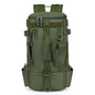 Taktischer Angelrucksack, Gerätetasche mit Rutenhaltern, Angelausrüstung, Molle, Camping, Wandern, Multifunktionale Outdoor-Tasche