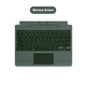 2025 New Color Microsoft Surface Pro 8/9/X/10/11 Bluetooth Magnetic Keyboard with Pen Slot,Touchpad and 7-color Backlit Keyboard