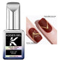KODIES GEL Chrome Top Coat Nail Powder Finish UV Gel Nail Polish 15ML Super Shine Topcoat No Wipe Semi Permanent DIY Nails Art