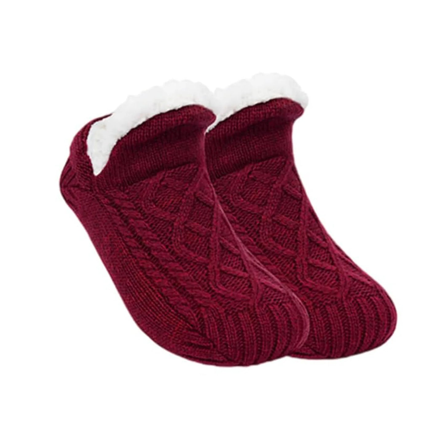 Thickened Thermal Women Mens Slipper Socks New Winter Warm Short Cotton Home Sleeping Soft Non Slip Grip Fuzzy Floor Sock Fluffy