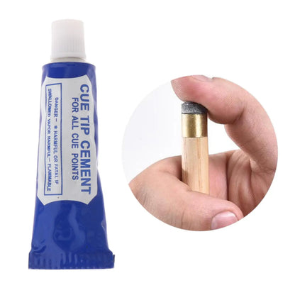 Glue for Pool Cue Tips Fast Drying Clear Glue Multifunctional Liquid Glue 16g Gap Filling Easy to Apply Billiards Accessories