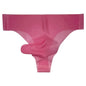 Men's Latex Fetish Thong G-String Transparent Lingerie