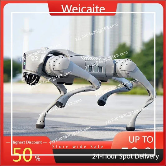 Unitree Go2 voice AI robot dog Go2 artificial intelligence electronic dog companion robot, quadruped technology dog