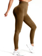 One piece high waisted fitness pants, high elasticity hip lifting exercise tight yoga tight