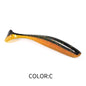 2021 Supercontinent shiner 50mm 75mm 100mm Fishing Lures soft Artificial Bait easy for hooking up big pike