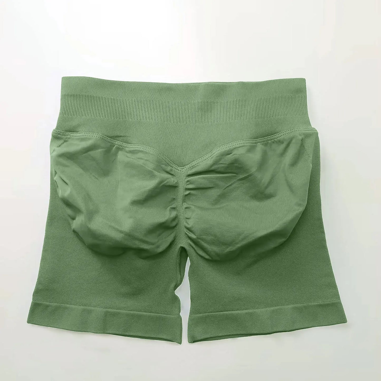 Women's 4.5" Biker Shorts | Scrunch Butt Seamless Yoga Gym Leggings