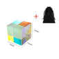 Optisches Glas X-Würfel Dichroitischer Würfel Design Würfelprisma RGB Kombinierer Teiler Lehrgeschenk Klasse Physik Lernspielzeug