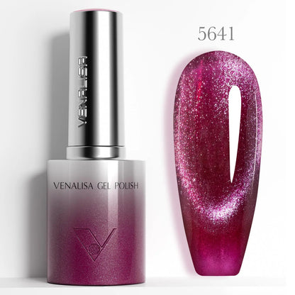 Venalisa TPO Free Hema Free 10ml Winter Nails Warm Coffee Cat Eye Nail Gel Polish Magnet Soak Off UV LED Semi Permanent Nail Gel