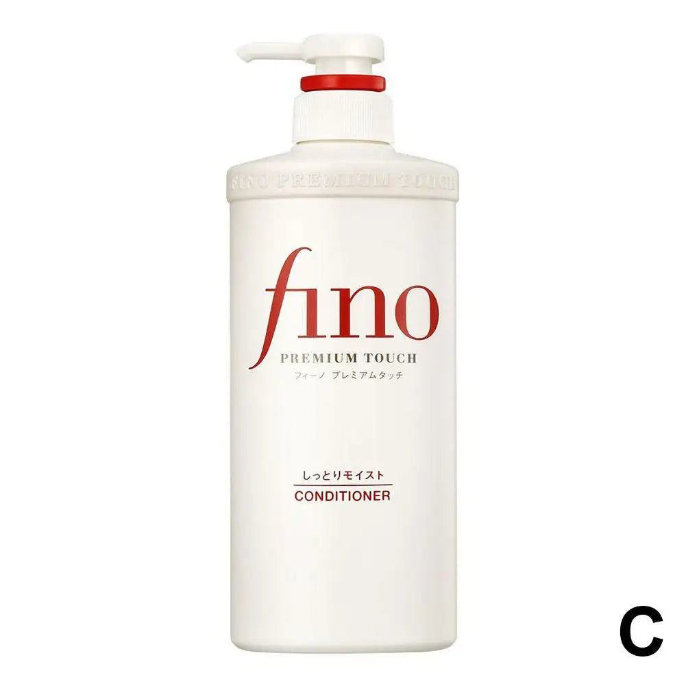 Fino Oil Control Fluffy Shampoo Conditioner Controls Oil Deeply Nourish Improve Frizz High Permeability Hair Improves Frizz