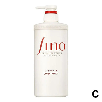 Fino Oil Control Fluffy Shampoo Conditioner Controls Oil Deeply Nourish Improve Frizz High Permeability Hair Improves Frizz