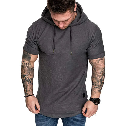 Men's Casual Solid Color Hoodie Sweatshirt — MRMT 2025