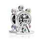 Disney Mickey Minnie Ice and Snow Princess Cartoon Series Pendant DIY Large Hole Zinc Charm Jewelry