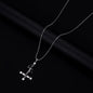 European And American Fashion Personality Retro Gothic Cross Necklace For Men And Women Street Hip-Hop Trendsetters Versatile Pe