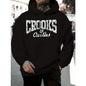 [Crooks & Castles | Graphic] Crooks & Castles 1-teiliger Grafik-Hoodie für Herren | Lässiges Polyester-Sweatshirt mit leichtem Stretchanteil