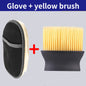 Wool Plush Car Wash Gloves - Soft Cleaning Brush