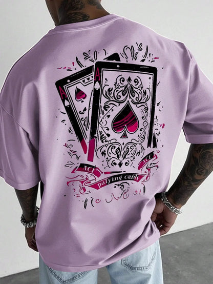 Men's Print T-Shirt – Casual Breathable Street Style
