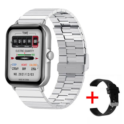 2025 2.01'' Smart Watch Bluetooth Call Play Music Smartwatch Fitness Clock Sport Waterproof Watches for Men Women iPhone Android