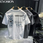 Polo-Shirts High Street Bären-Print Freizeit Kurzarm Umlegekragen Ropa Hombre Camisetas