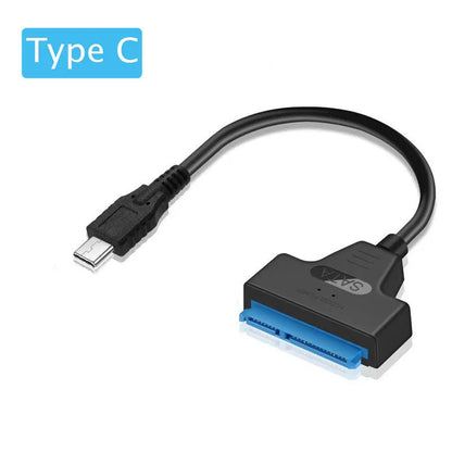 SATA to USB 3.0 Cable – 2.5" HDD SSD Adapter 6Gbps