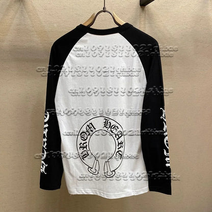 Latest Trend Street Print Quick Drying Couple Running Fitness Sports Top Long Sleeved Shirt