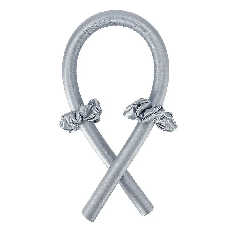Hitzefreies Lockenstab-Stirnband Ohne Hitze Seidenlockenband Haarwickler Schlafendes Weiches Stirnband Faule Lockenwickler Haarstyling-Tools