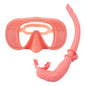 Diving facial mirror, anti -fog 180 ° snorkeling facial mirror, deep water diving mask diving goggles with respiratory tube